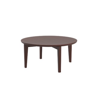 Brisbane 36 inch Round coffee table wood hospitality dining